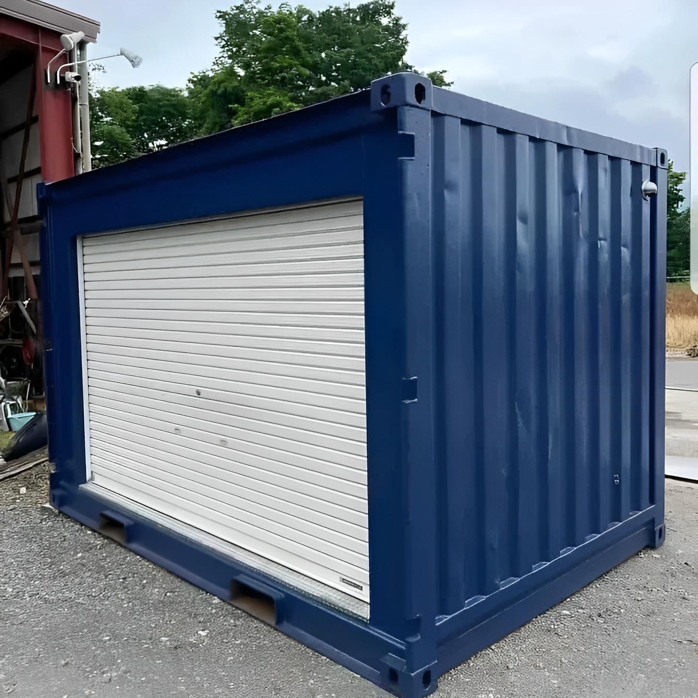 10ft Storage Container With Roll-Up Door - M-W Containers