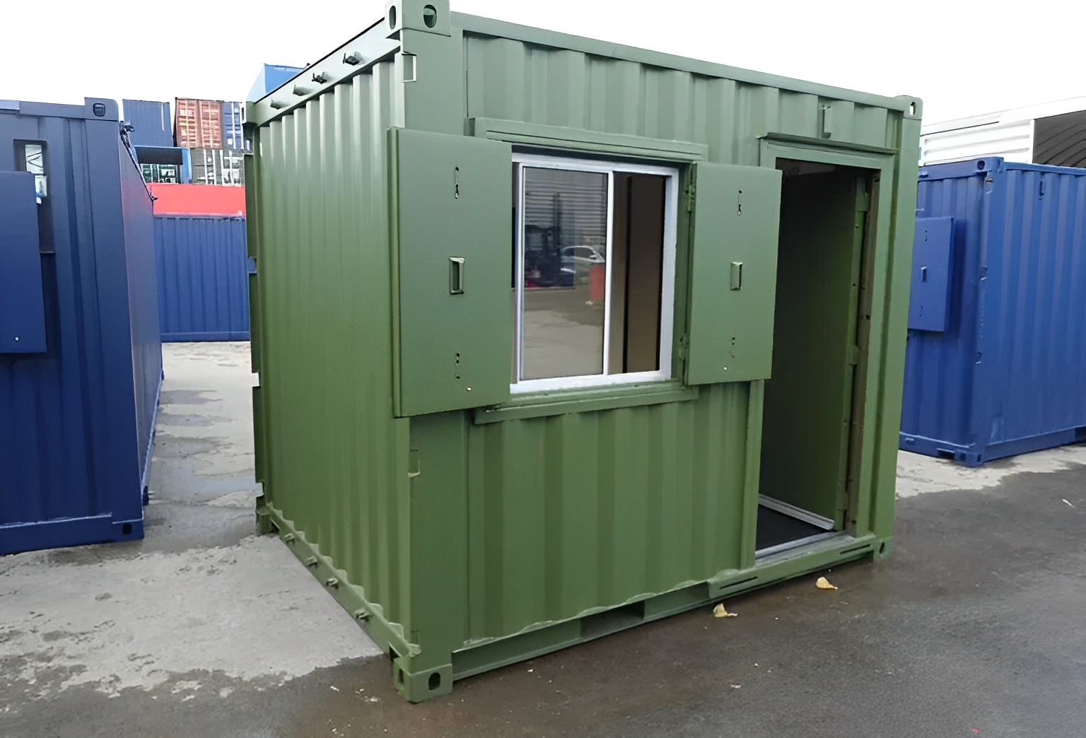 10ft X 8ft Custom Shipping Container Office - M-W Containers