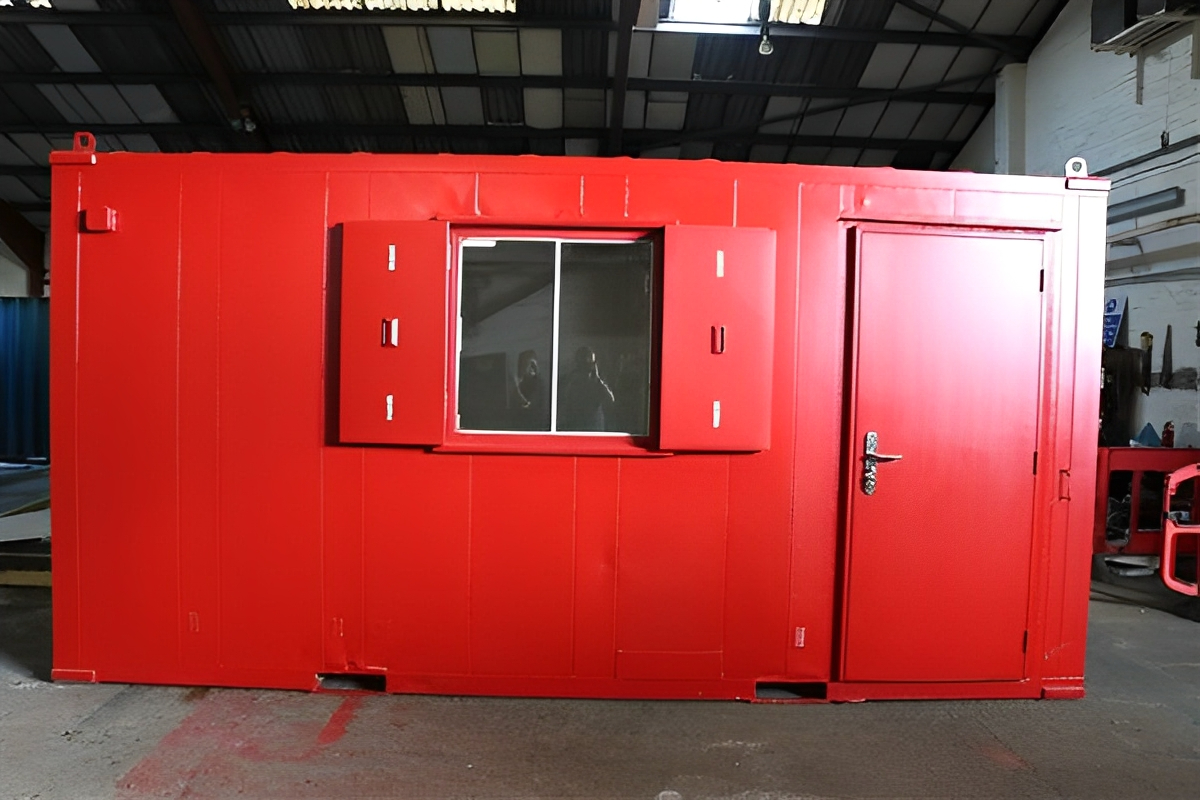 16ft x 9ft Site Office With Toilet - M-W Containers