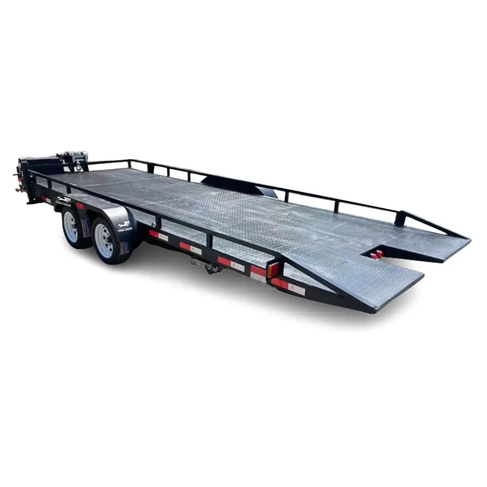 2 Axle 10 Ton Car Hauling Utility Trailer - Don't Miss Out