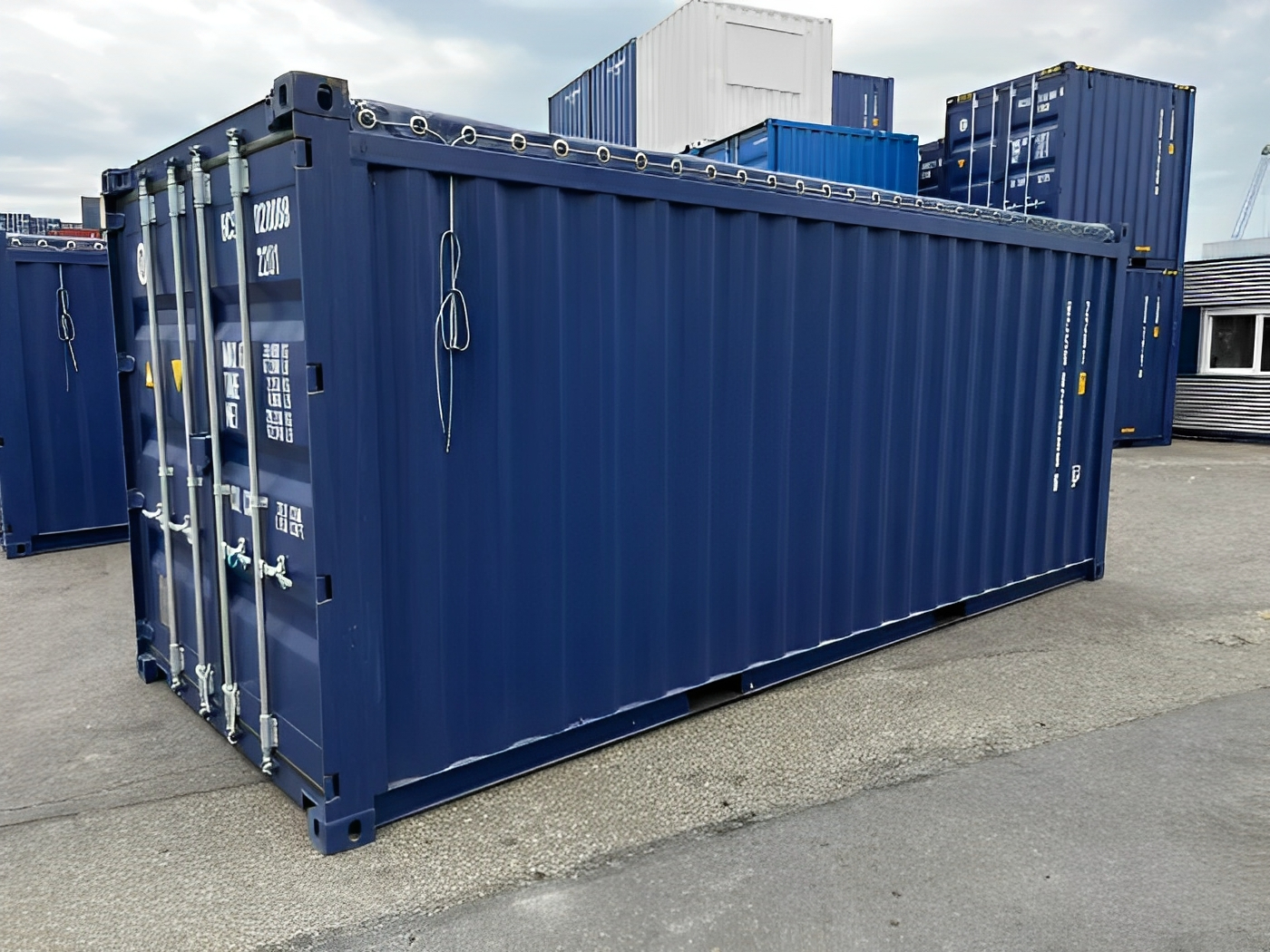 20Ft X 8Ft Used Shipping Container Open Top - Top Quality