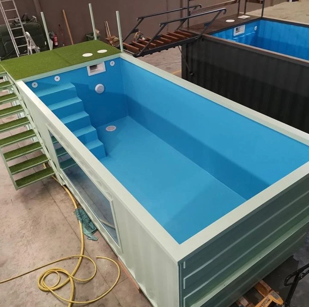 30Ft Shipping Container Swimming Pools - Authentic