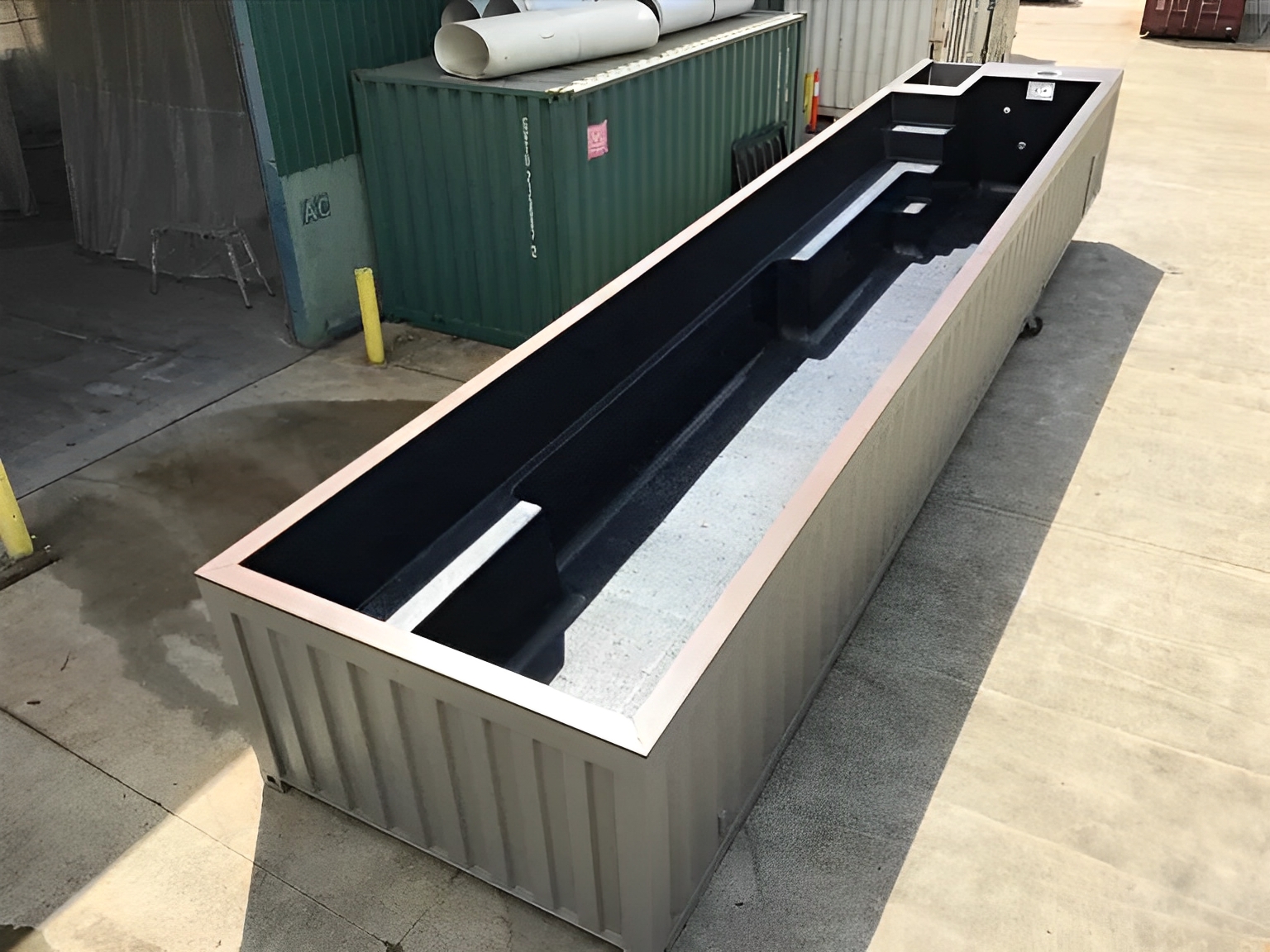 40FT Shipping Container Pool - M-W Containers