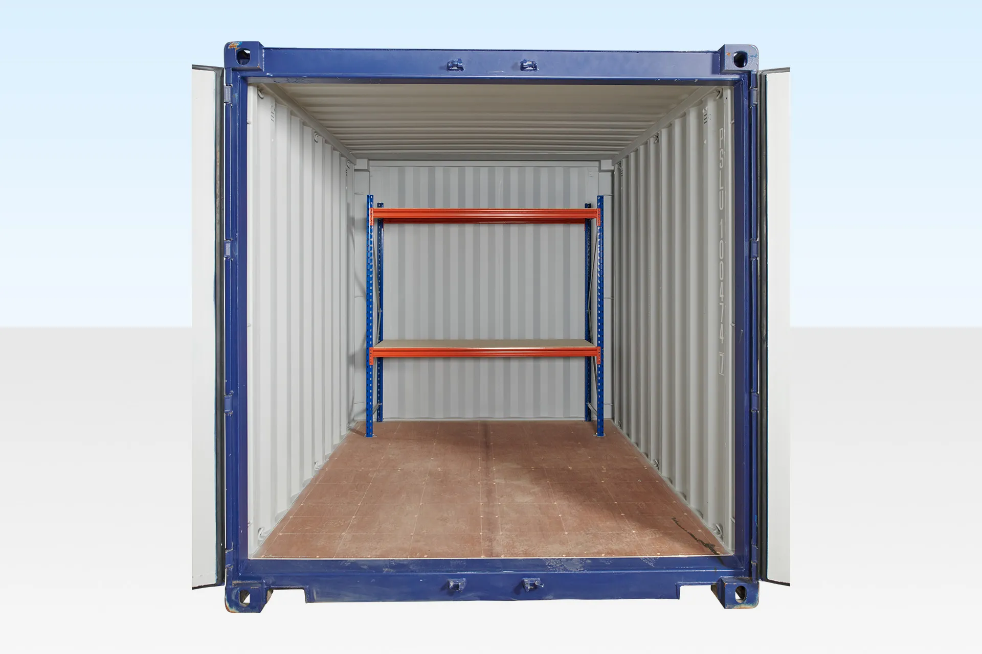 Container End Racking – Ultimate 1850mm 2-Tier Heavy Duty Shelving