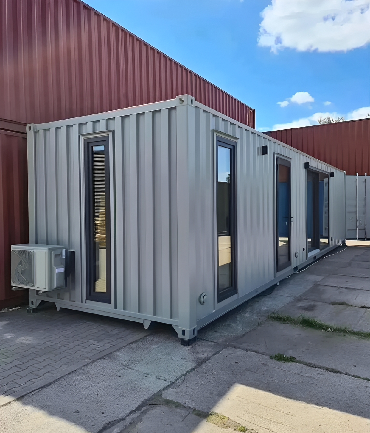 Custom 40ft Shipping Container House - M-W Containers