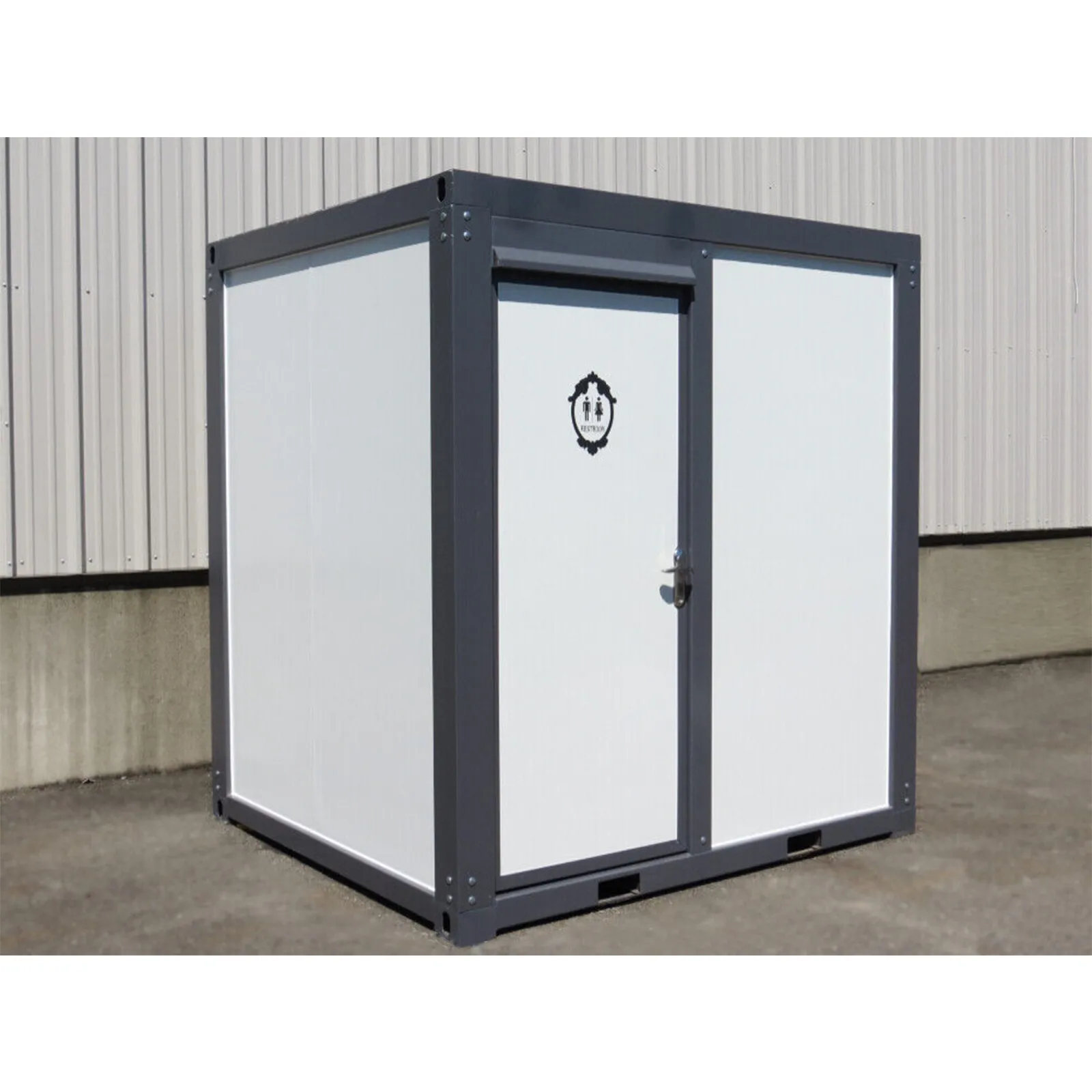 Portable Restroom, Bathroom, Mobile Toilet With Shower And Sink - M-W Containers