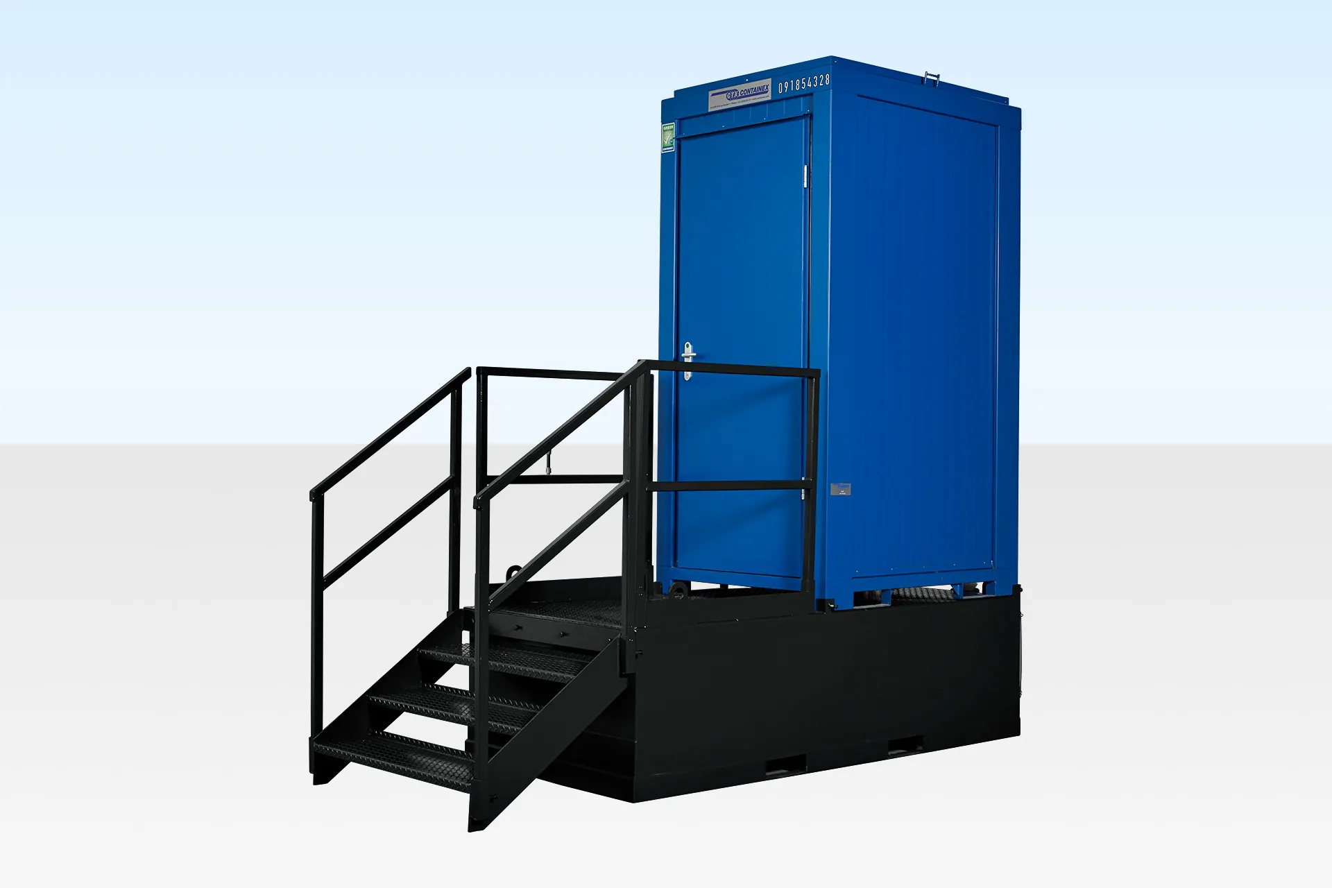 Single Mains Toilet Waste Tank - M-W Containers