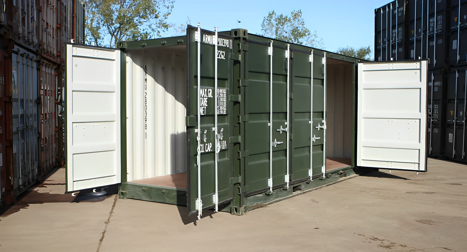 Used 20Ft Open Side / Full Side Access Container - Quality Product